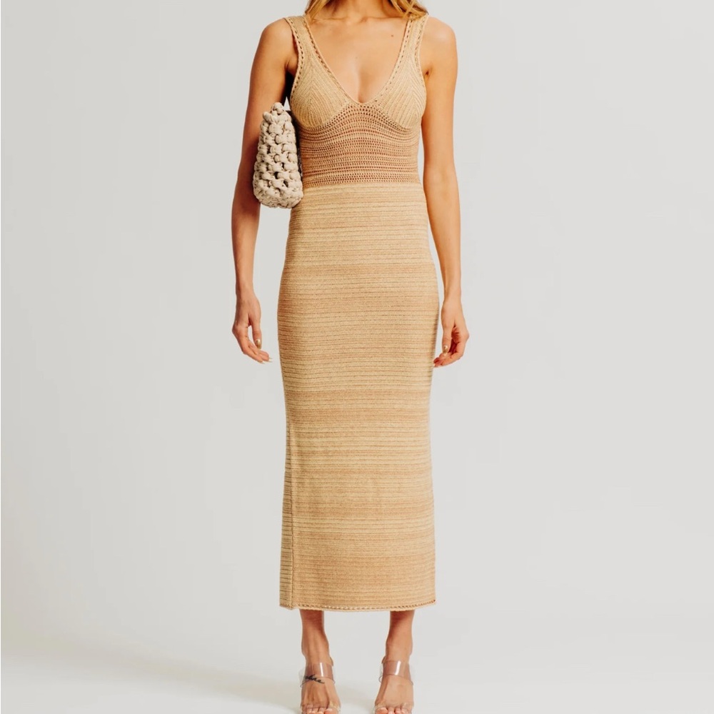 Ronny Kobo knit midi dress